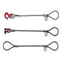 tek kollu çelik halat sapanı